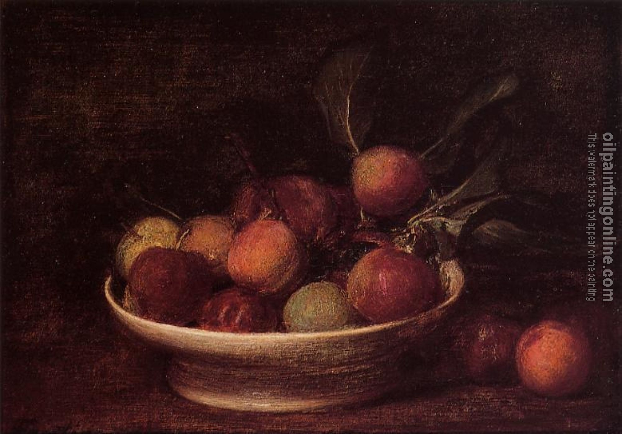 Fantin-Latour, Henri - Plums and Peaches
